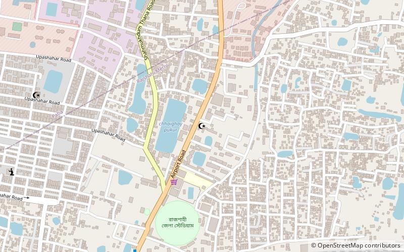 Rajshahi Polytechnic Institute location map