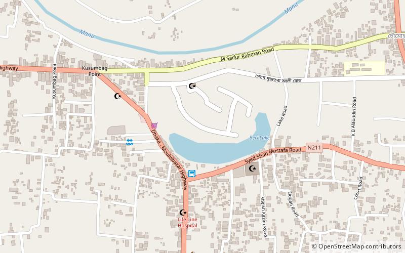 pro cathedral of the divine mercy maulvi bazar location map