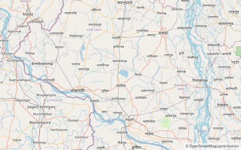 rahmat iqbal college pabna district location map
