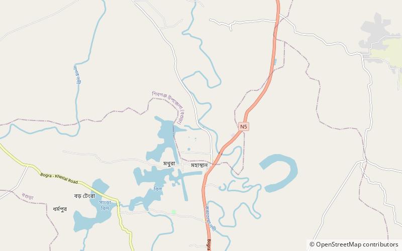 pundranagar location map