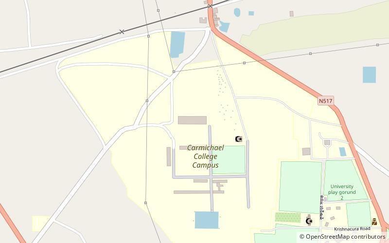 Carmichael College location map