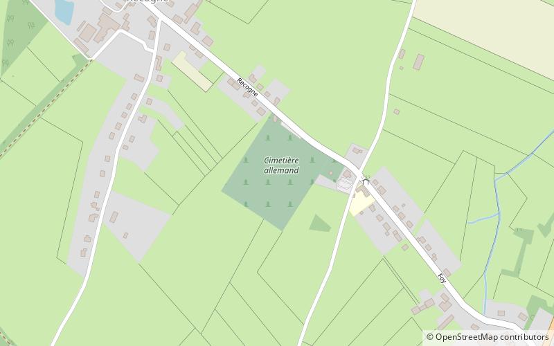 Deutscher Soldatenfriedhof Recogne-Bastogne location map