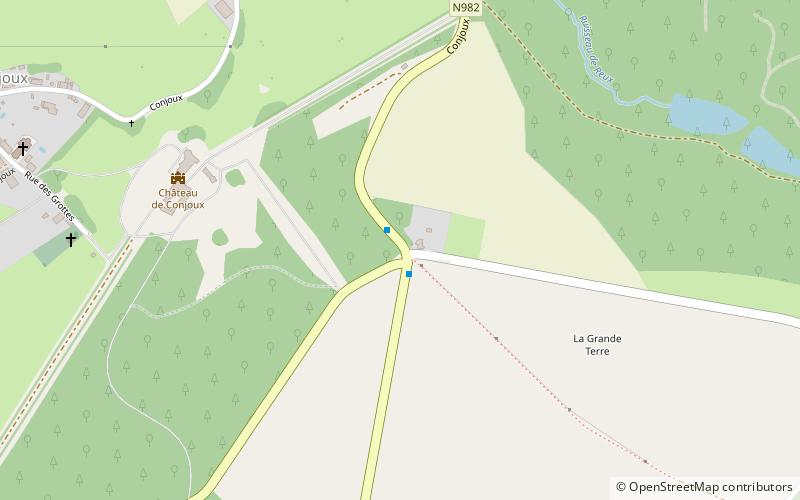 Tilleul de Conjoux location map
