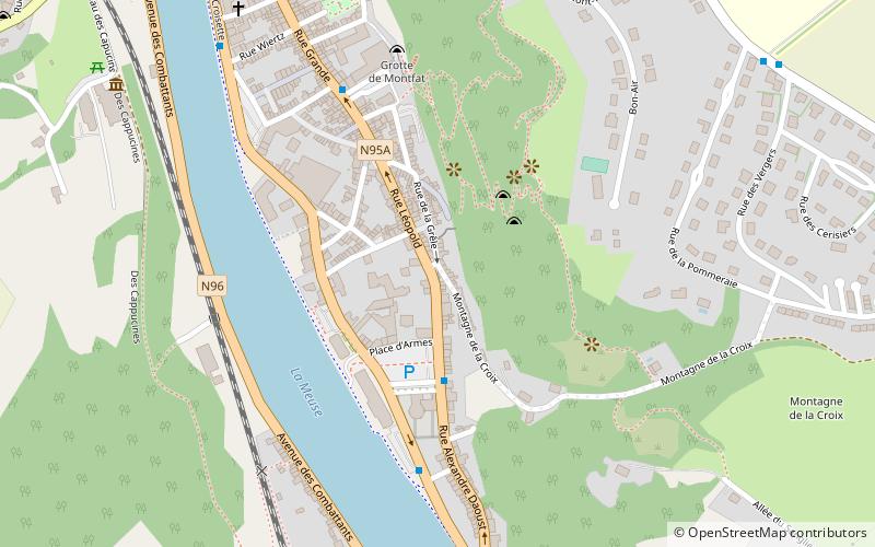 potale n d de foy 1649 dinant location map