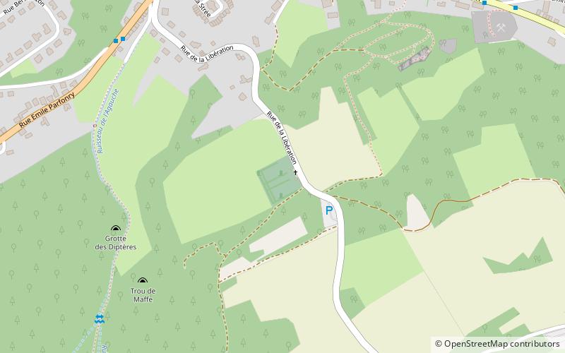 Hotton War Cemetery location map