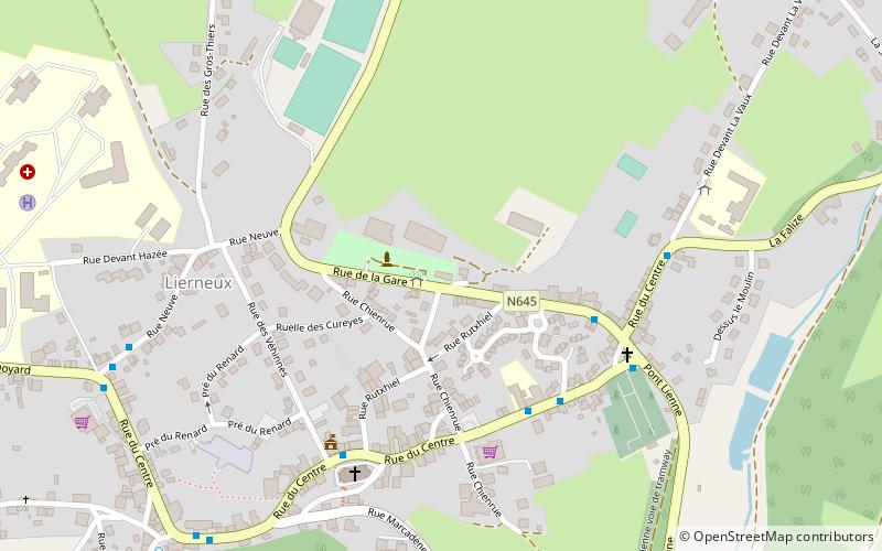 Lierneux location map