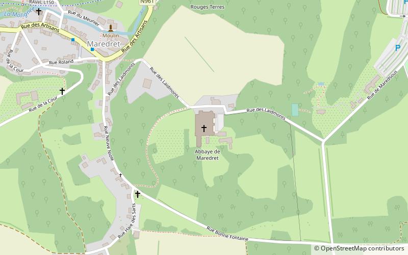 Benediktinerinnenabtei Maredret location map