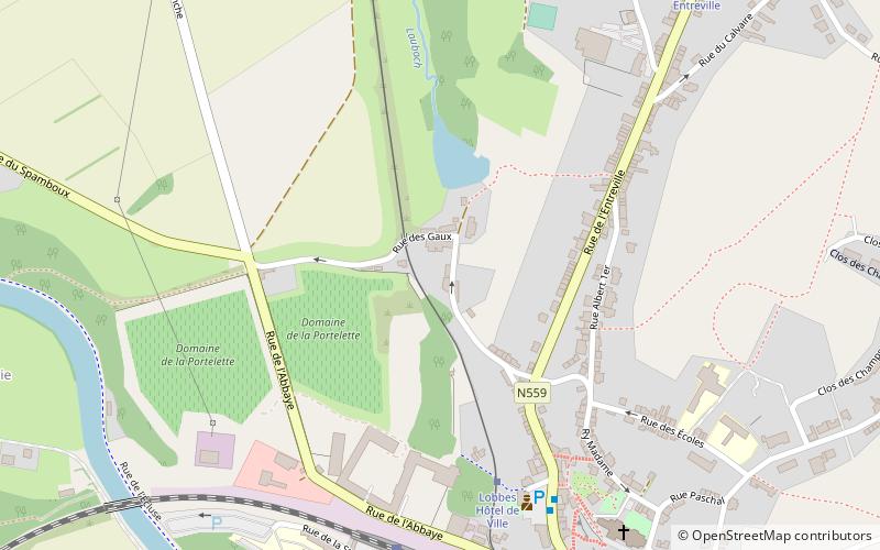 Lobbes location map
