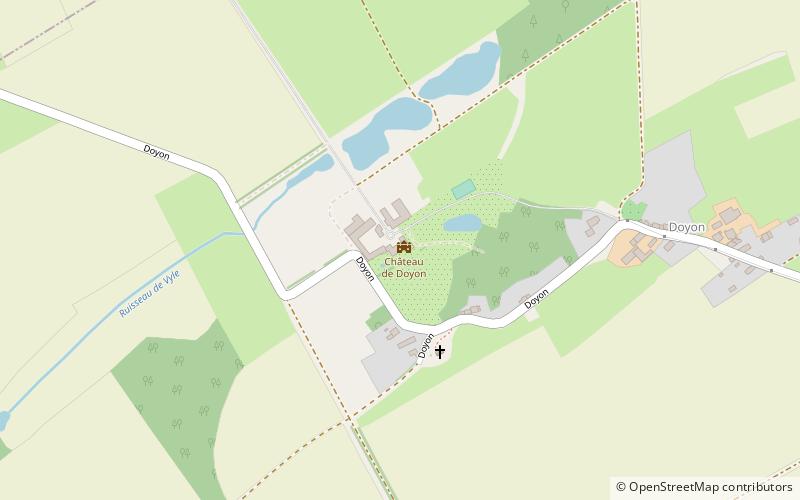 Château de Doyon location map