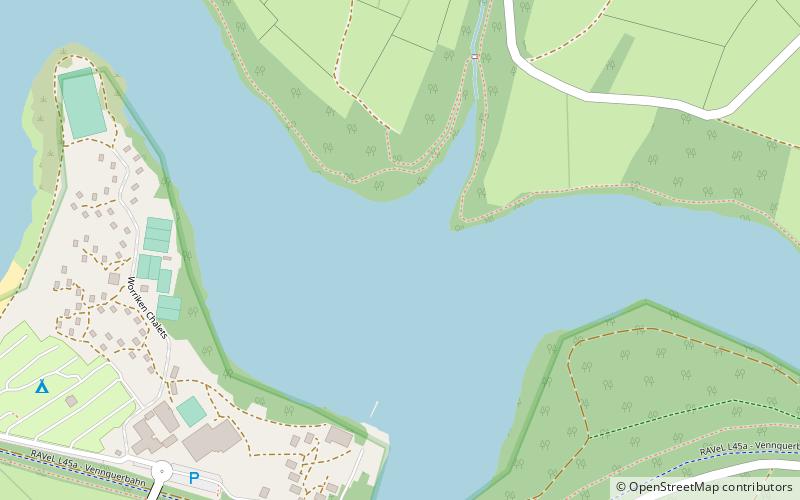 Lago de Bütgenbach location map