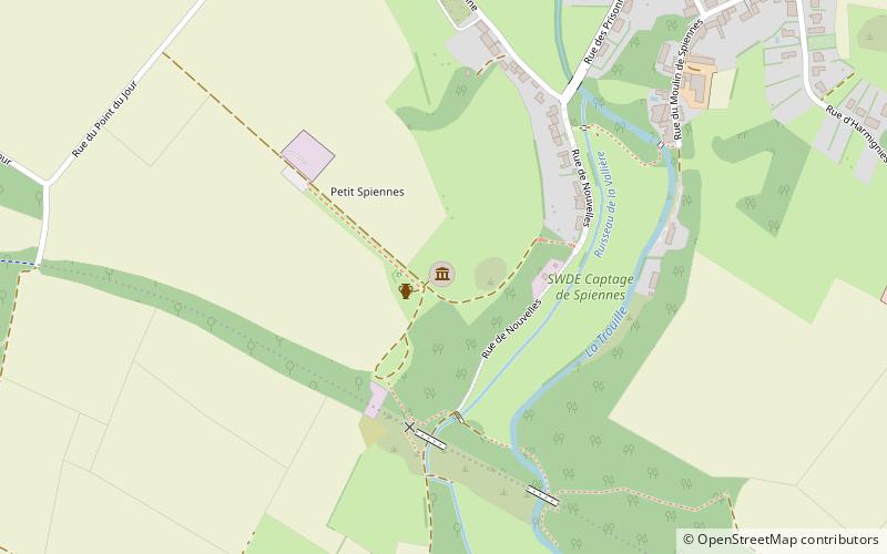 Feuersteinminen bei Spiennes location map