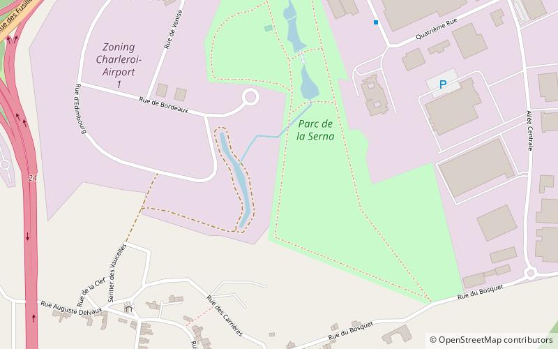 arrondissement of charleroi location map