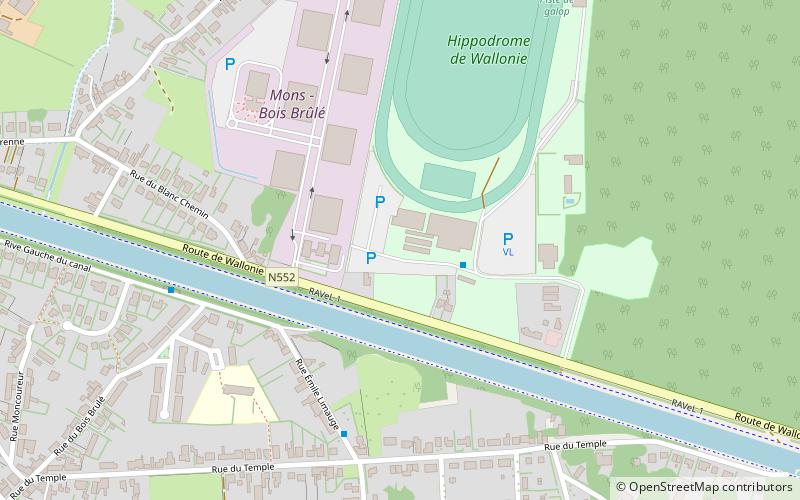 Hippodrome de Wallonie location map