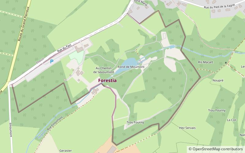Forestia location map