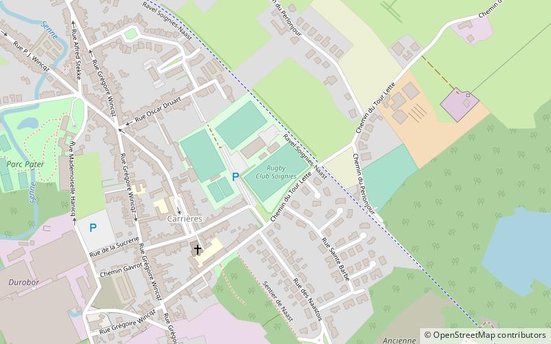 rc soignies location map