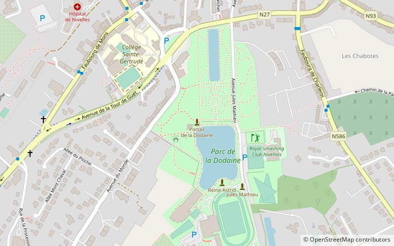 Parc de la Dodaine location map
