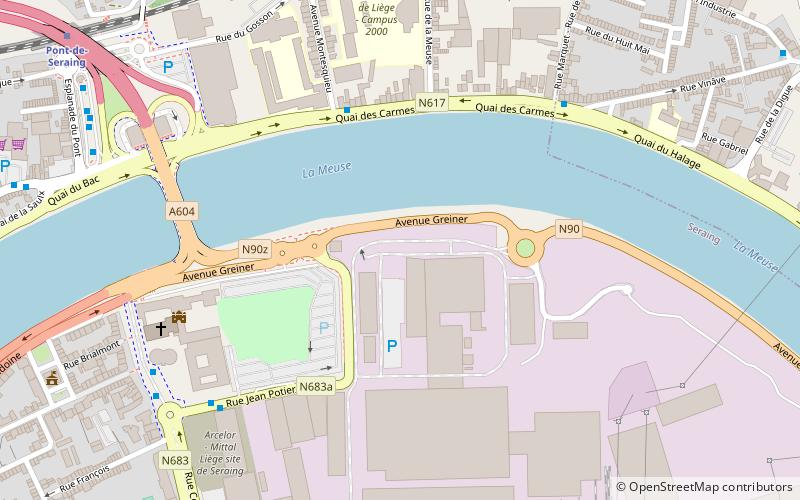 Kloster Val-St-Lambert location map