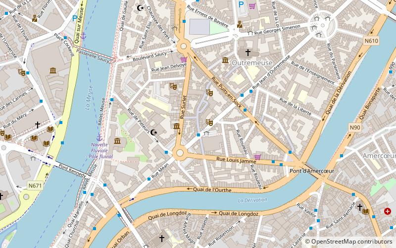 Rue Roture location map