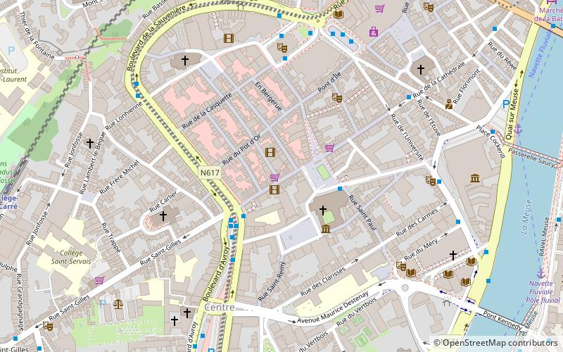 le forum liege location map