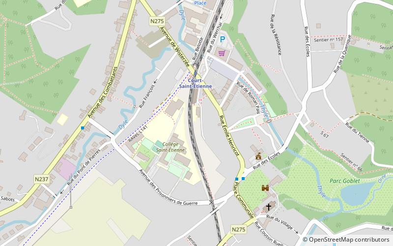 Court-Saint-Etienne location map
