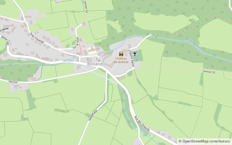 Bolland Castle location map