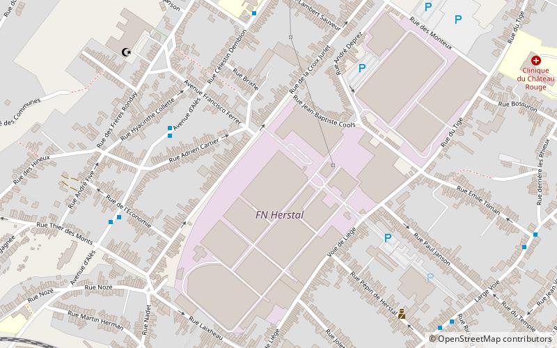Herstal location map