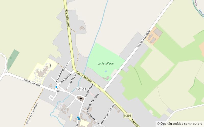 La Feuillerie location map