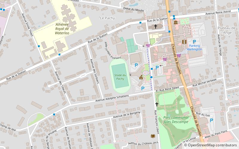 ASUB Waterloo location map