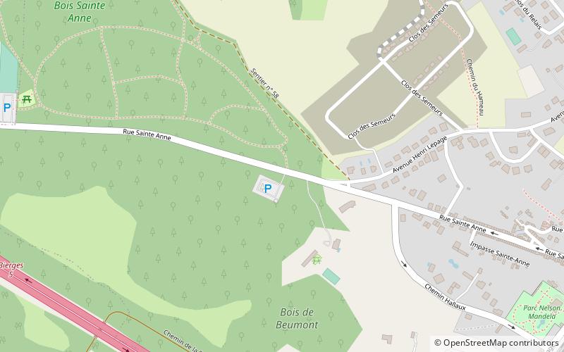 Aventure Parc location map