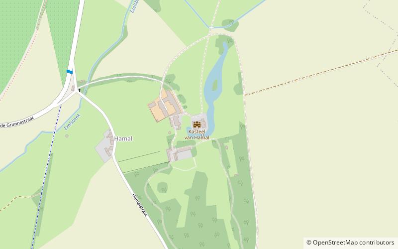 Hamal Castle location map