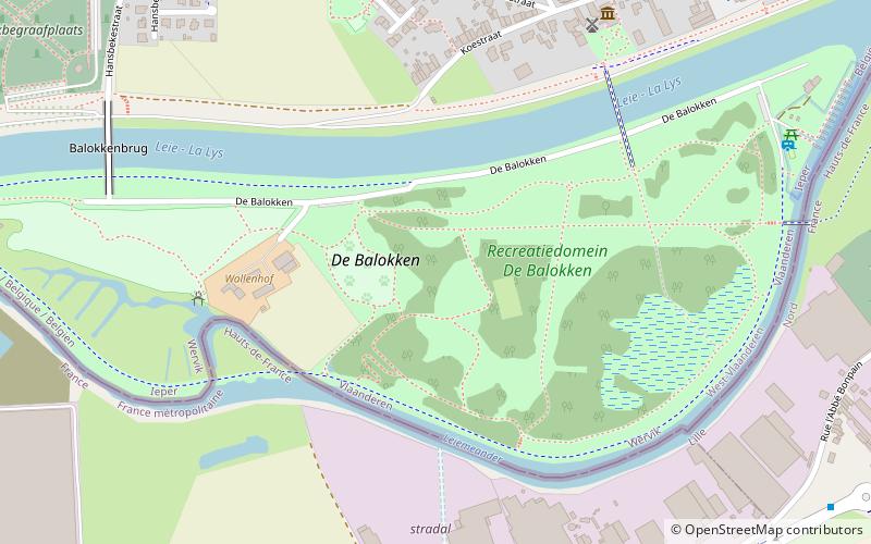 Recreatiedomein De Balokken location map