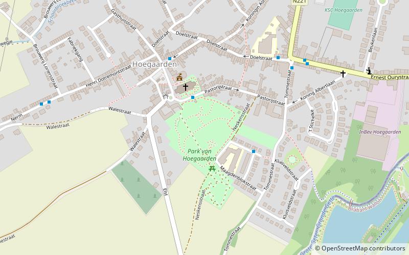 De Tuinen van Hoegaarden location map