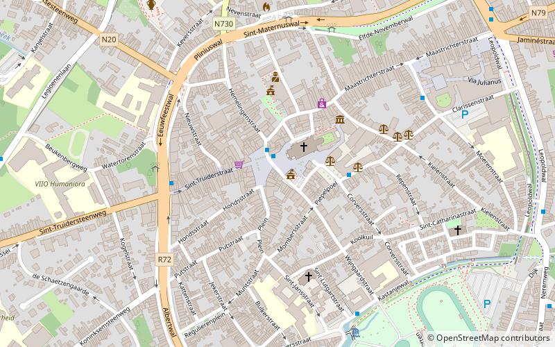 Stadhuis location map