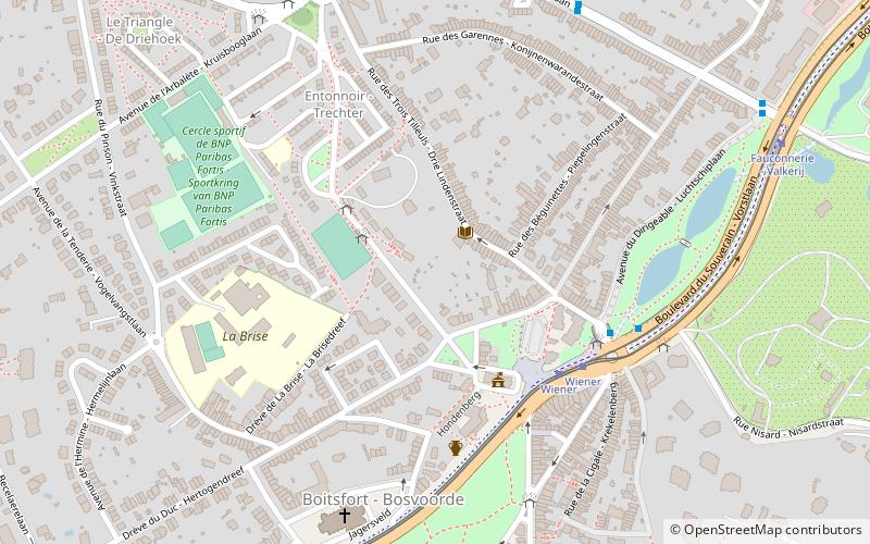 Watermael-Boitsfort location map