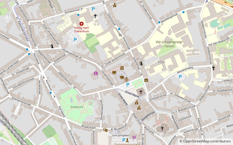 Stadsbibliotheek location map
