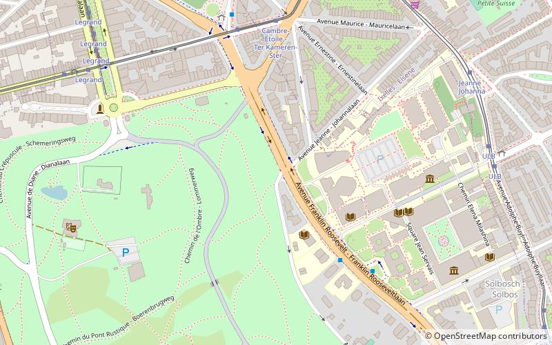 solvay brussels school of economics and management bruselas location map
