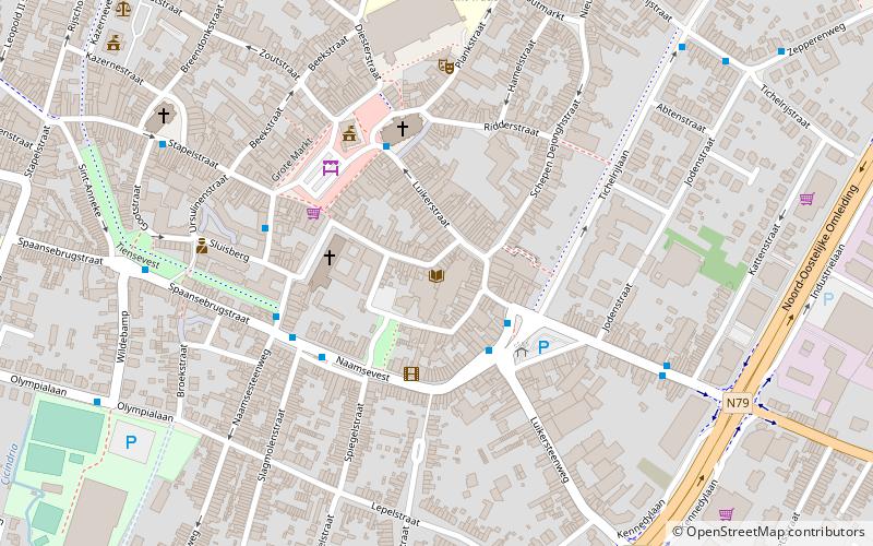 bibliotheek sint truiden location map