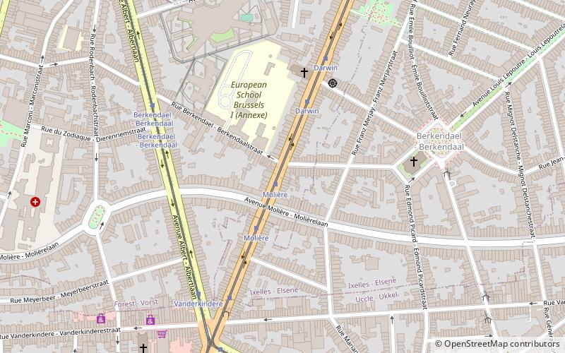 Obra de Victor Horta en Bruselas location map