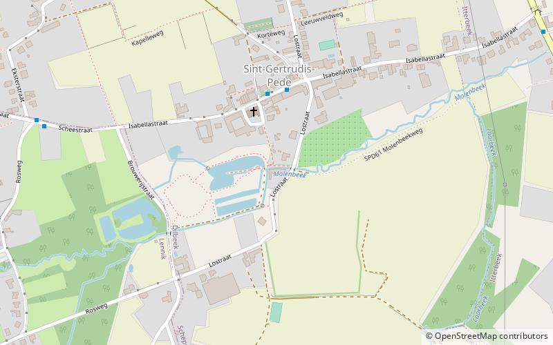 Watermill Sint-Gertrudis-Pede location map