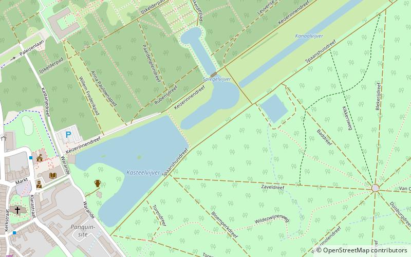 park van tervuren brussels location map