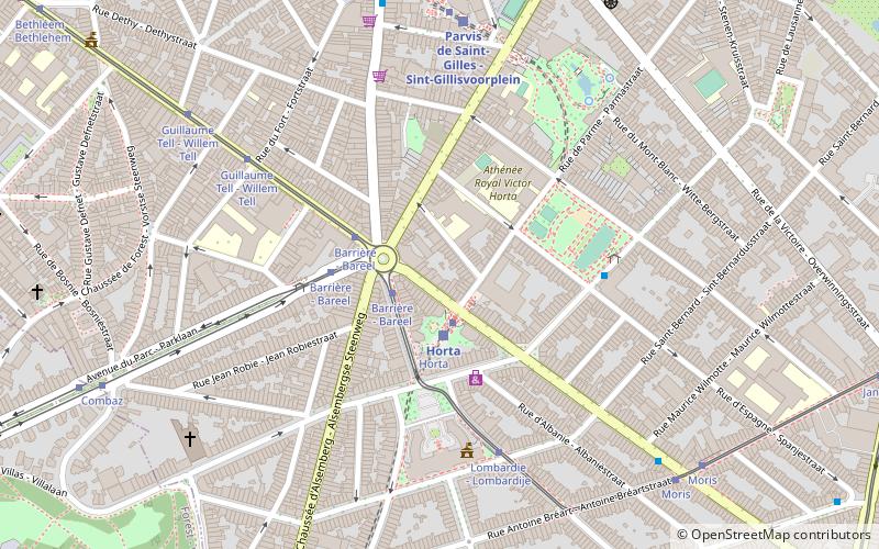 Saint-Gilles/Sint-Gillis location map