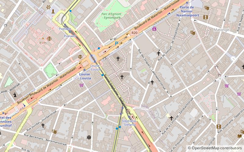 Holy Trinity Brussels location map