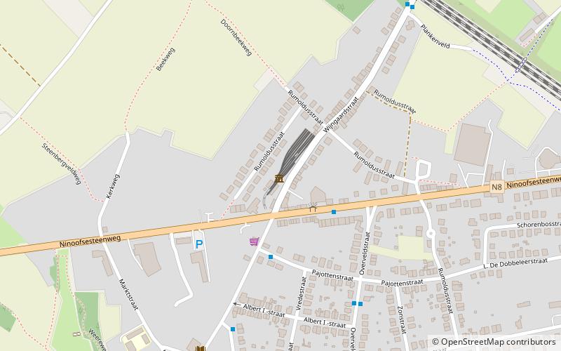 Tramsite Schepdaal location map