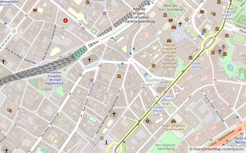 Musée juif de Belgique location map