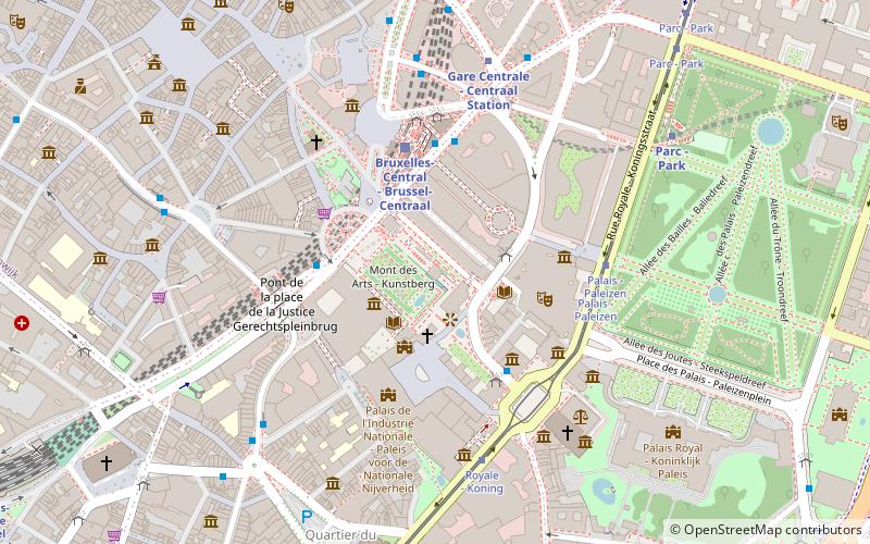 Square – Brussels Meeting Centre location map