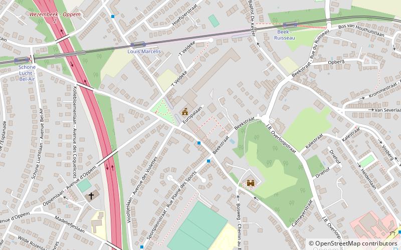 Wezembeek-Oppem location map
