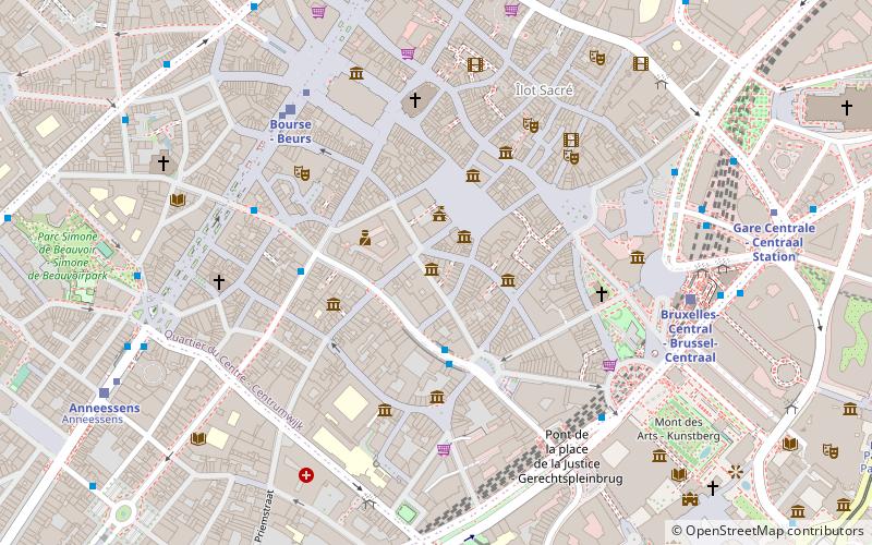 Musée Mode & Dentelle location map