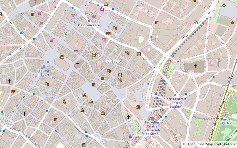 Cinéma Galeries location map