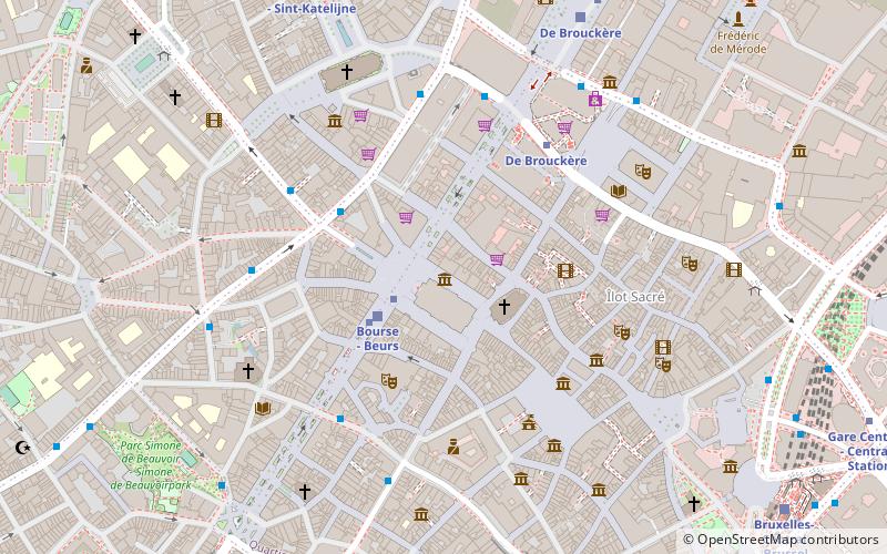 Minoritenkloster Brüssel location map