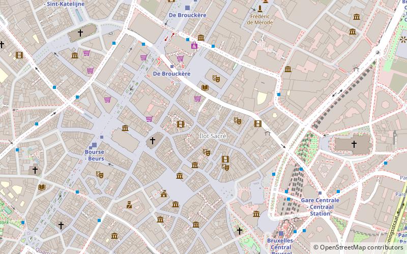 Rue des Bouchers location map